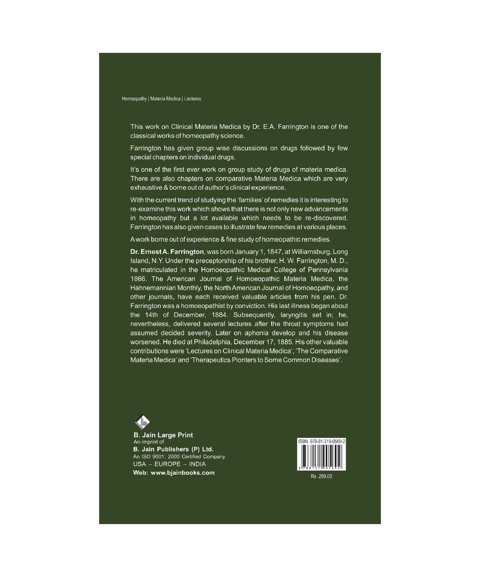 Lectures On Clinical Materia Medica - Image 3