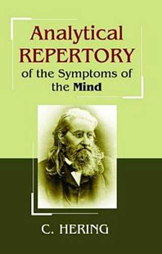 Analytical Repertory Of The Symptoms Of The Mind